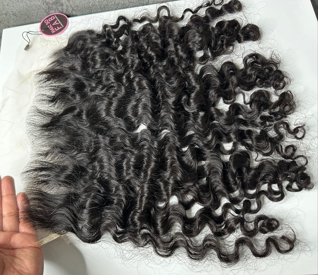 BURMESE CURLY HD LACE FRONTAL