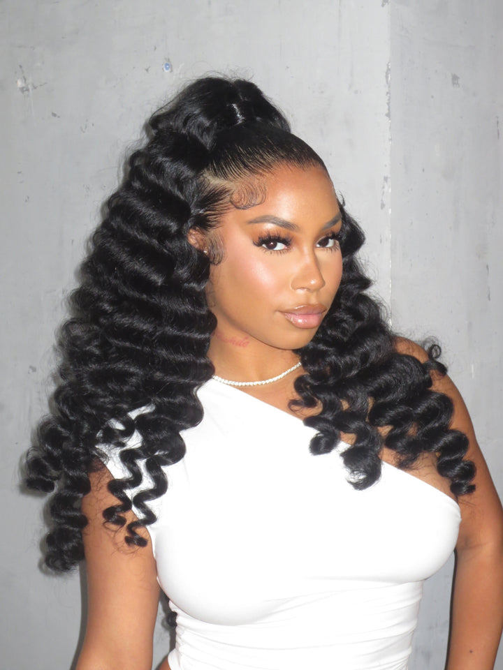 Raw Burmese Curly frontal