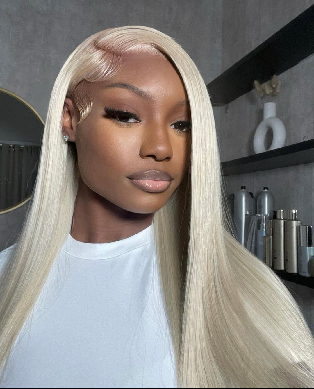 BLONDE STRAIGHT LACE WIG