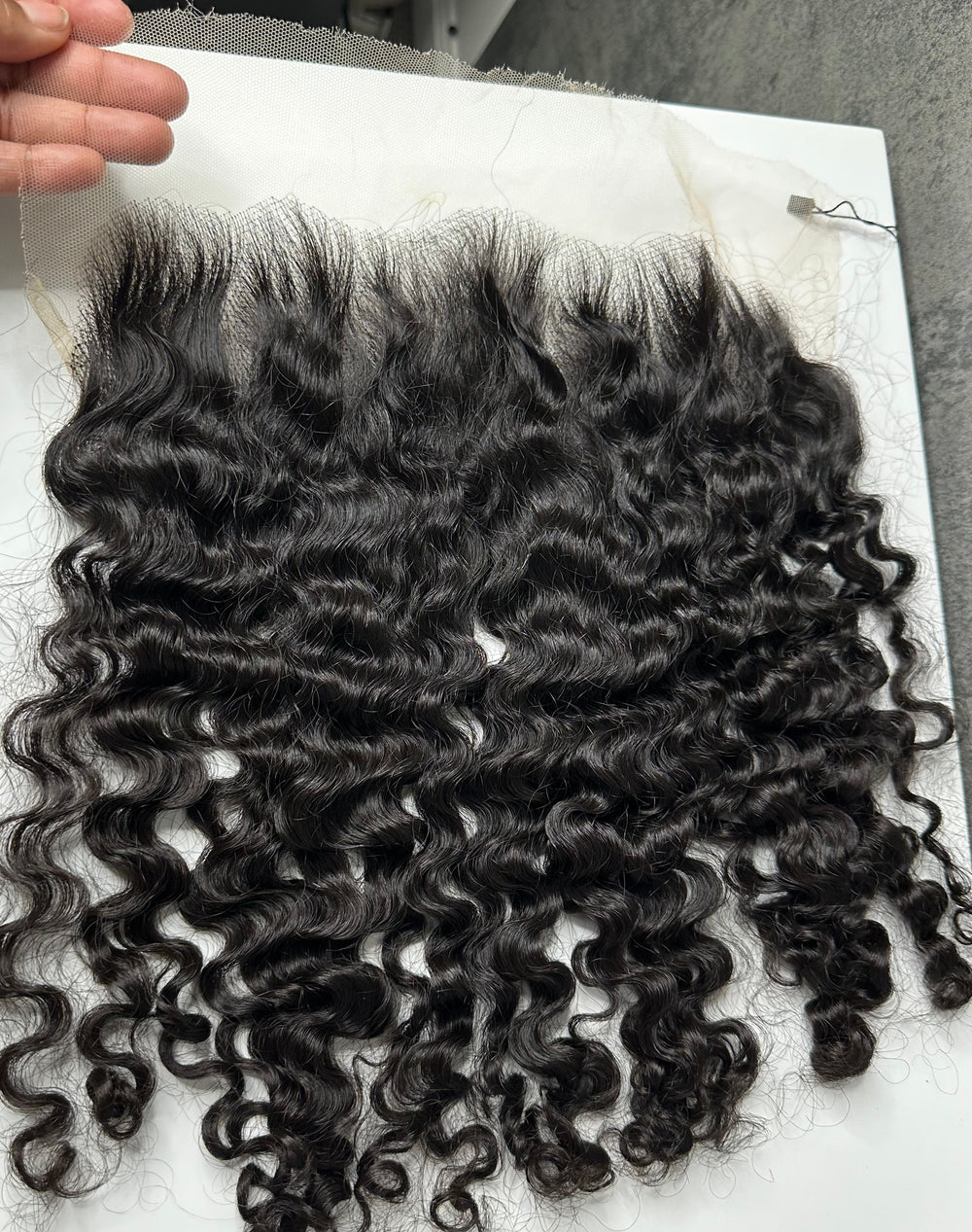 BURMESE CURLY HD LACE FRONTAL