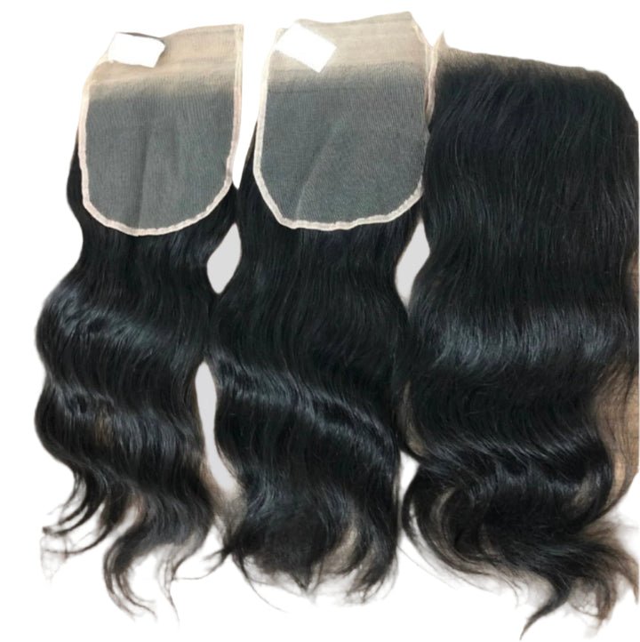 CAMBODIAN NATURAL WAVE HD LACE CLOSURE